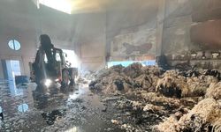 Kahramanmaraş’ta Fabrikada Çıkan Yangın Söndürüldü