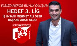 Mehmet Ali Özer, Elbistanspor Başkanlığına Aday Oldu