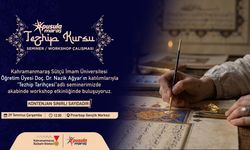 Pusula Maraş’tan Gençlere Geleneksel Sanat Atölyesi