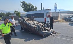 Kahramanmaraş’ta Otomobil Takla Attı: 2 Yaralı