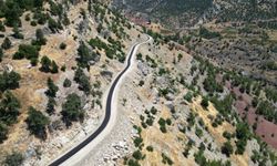 Karagöl-Çobanlı Bağlantı Yolunda Sathi Kaplama Çalışmaları Başladı