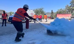 Büyükşehirden Gerçeği Aratmayan Yangın ve Kurtarma Tatbikatı