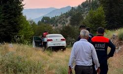 Kahramanmaraş'ta Araçta Mahsur Kalan Baba ve Kızı Kurtarıldı