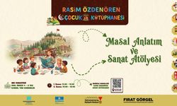 Miniklerin Cumartesi Keyfi Masal ve Sanatla Taçlanıyor