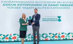 Büyükşehir’in Çocuk Sanat Merkezi’ne Yüksek Yaşam Kalitesi Ödülü
