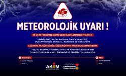 Büyükşehir’den 8 İlçede Kuvvetli Sağanak Uyarısı!