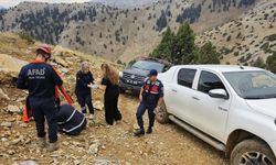 Kahramanmaraş’ta Dağlık Arazide Fenalaştı AFAD Yetişti