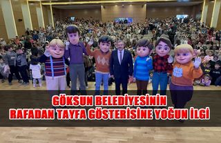 Göksun Belediyesinin Rafadan Tayfa Gösterisi Yoğun İlgi İle İzlendi