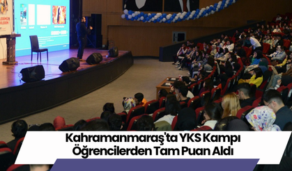 Kahramanmaraş'ta YKS Kampı Öğrencilerden Tam Puan Aldı