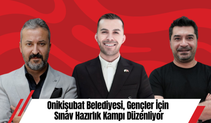 Onikişubat Belediyesi, Gençler İçin Sınav Hazırlık Kampı Düzenliyor