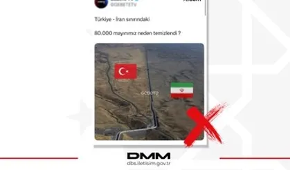 DMM'den '80 Bin Mayın Temizlendi' İddiasına Yalanlama