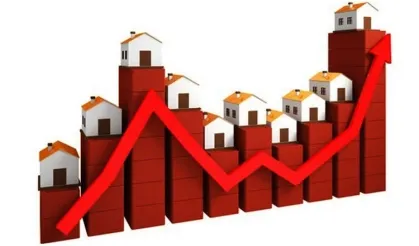 Konut Fiyat Endeksi Yıllık Artsa da Reelde Geriledi