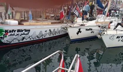 Sumud Filosu Gazze Hafızasıyla Denize Açılıyor