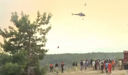 2 Yangının Enerjisi Düşürüldü, 4 Noktada Müdahale Sürüyor