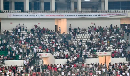 İki bakanlıktan Süper Lig maçında kardeşlik mesajı