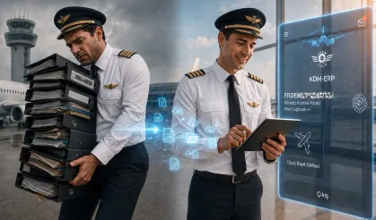 Pilotların Uçuş Kayıtlarında Dijital Dönem Başlıyor