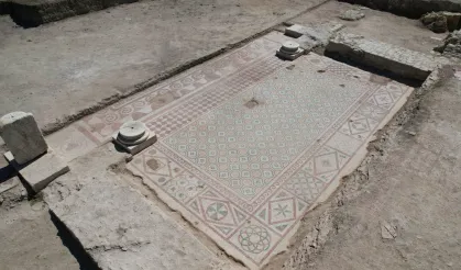 Pompeiopolis'te 105 Metrekarelik Mozaik Bulundu