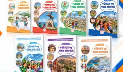 MEB'den Yurt Dışındaki Öğrencilere 7 Seviyeli Türkçe Ders Kitabı Seti