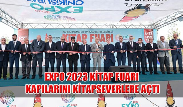 EXPO 2023 Kitap Fuarı Kapılarını Kitapseverlere Açtı