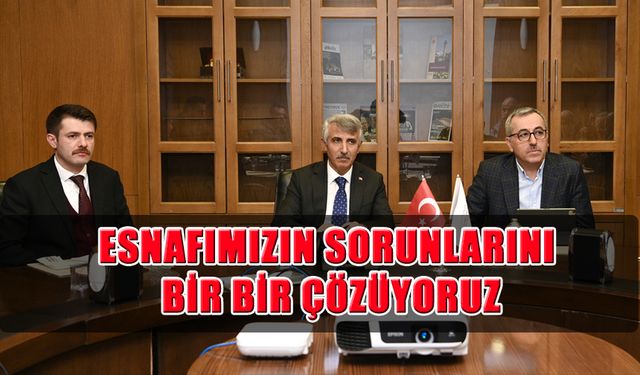 Başkan Güngör; Esnafımızın Sorunlarını Bir Bir Çözüyoruz