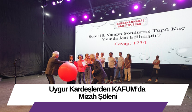 Uygur Kardeşlerden KAFUM’da Mizah Şöleni