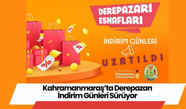 Kahramanmaraş’ta Derepazarı İndirim Günleri Sürüyor