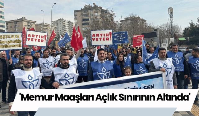 'Memur Maaşları Açlık Sınırının Altında'