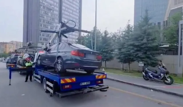 Ambulansa Yol Vermeyen Konvoya Ceza Yağdı