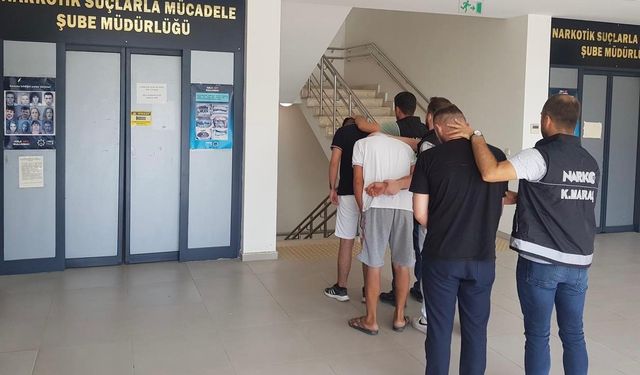Kahramanmaraş’ta Uyuşturucuya Geçit Yok: 3 Zanlı Tutuklandı