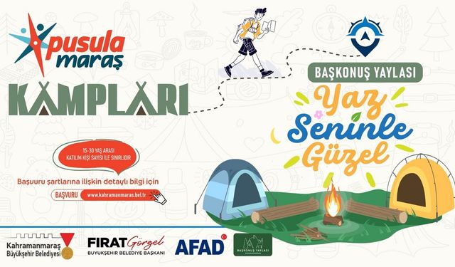 Kahramanmaraşlı Gençler Bu Fırsatı Kaçırmasın: Ücretsiz Kamp Etkinliği