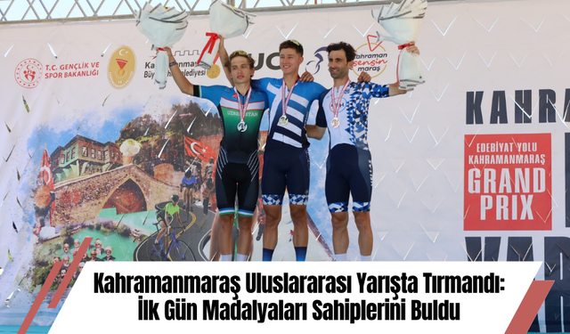 Kahramanmaraş Uluslararası Yarışta Tırmandı: İlk Gün Madalyaları Sahiplerini Buldu
