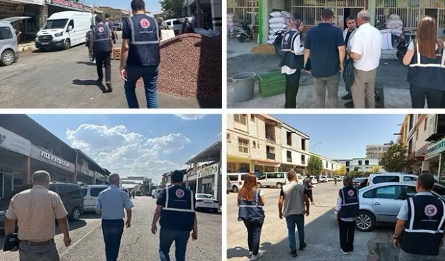 Fıstık Sektörüne İki İlde Kapsamlı Denetim