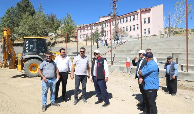 Baydemirli Sahası Güreş Festivaline Hazırlanıyor