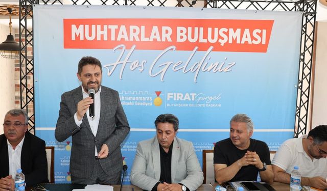 Kahramanmaraş’ta Mahallelerin Talepleri Görüşüldü