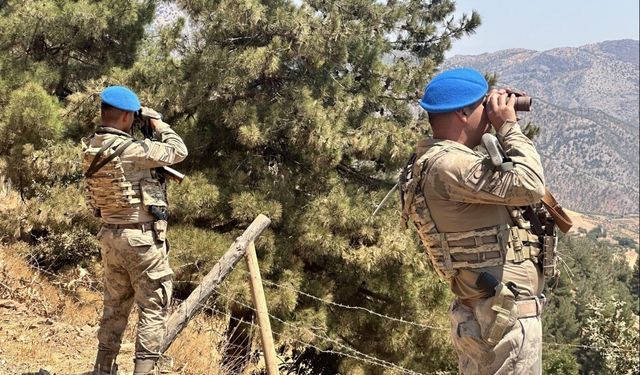 Kahramanmaraş’ta Jandarma Orman Yangınına Karşı Teyakkuzda