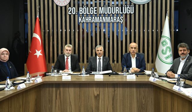 Başkan Görgel: Kahramanmaraş Türkiye’ye Örnek Olacak