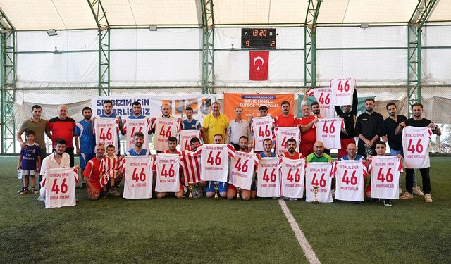 Kahramanmaraş’ta İşitme Engelliler Sahada Buluştu
