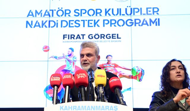 Kahramanmaraş’a 8 Milyon TL Amatör Spor Desteği