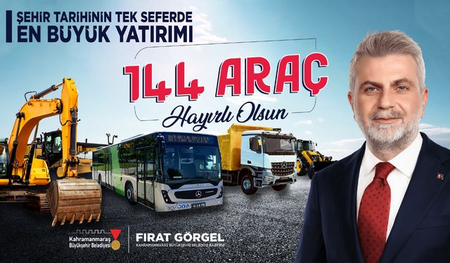 Kahramanmaraş’ta Tek Seferde Rekor Araç Yatırımı