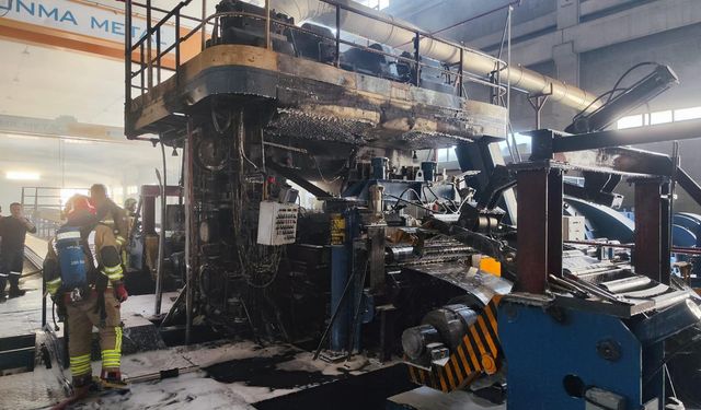 Kahramanmaraş’ta İş Yeri Yangını Paniğe Neden Oldu