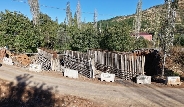 Kahramanmaraş’ta Köprü Yatırımı Sürüyor