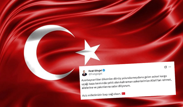Başkan Görgel: “Aziz Milletimizin Başı Sağ Olsun”