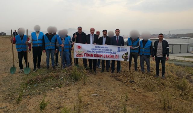 Kahramanmaraş Denetimli Serbestlik Müdürlüğünden Milli Ağaçlandırma Günü’nde Anlamlı Etkinlik