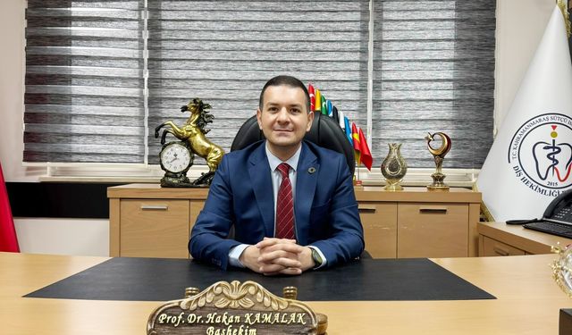 KSÜ Diş Hekimliği Fakültesi Başhekimi Prof. Dr. Hakan Kamalak’tan 24 Kasım Öğretmenler Günü Mesajı