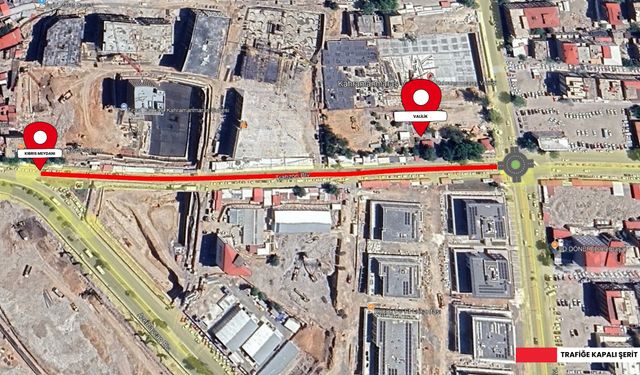 Sürücülerin Dikkatine! Trabzon Bulvarı’nda Geçici Trafik Düzenlemesi