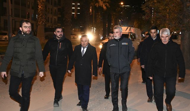 Başkan Görgel Çalışmaları Yerinde Takip Etti