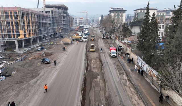 Azerbaycan Bulvarı’nda Altyapının Ardından Asfalt Hazırlığı