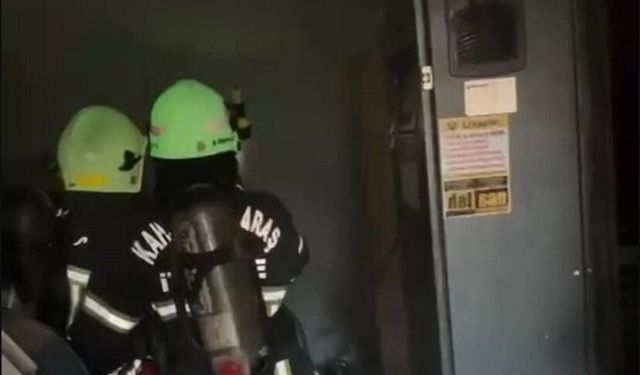 Kahramanmaraş’ta Fabrikada Çıkan Yangın Korkuttu