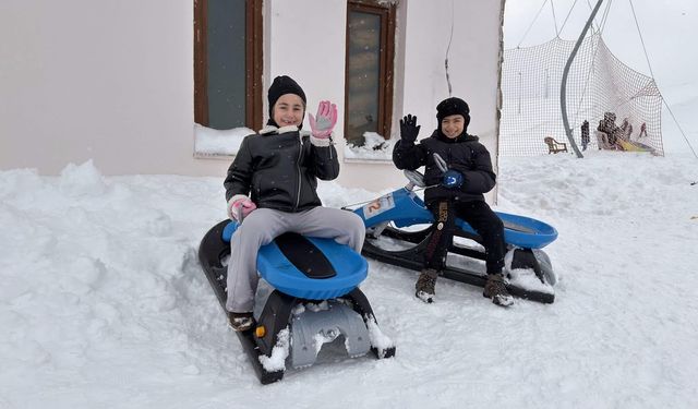 Kahramanmaraş Yedikuyular’da Kayak Keyfi
