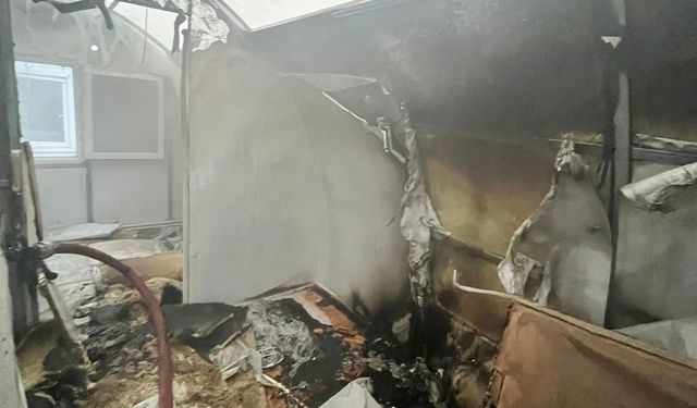 Sakarya Konteyner Kent’te Yangın Paniği